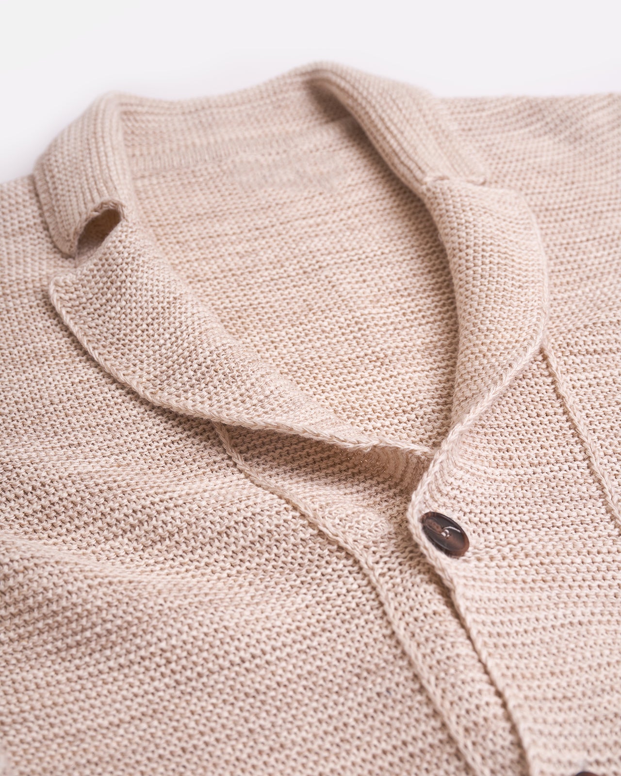 men's linen cardigan