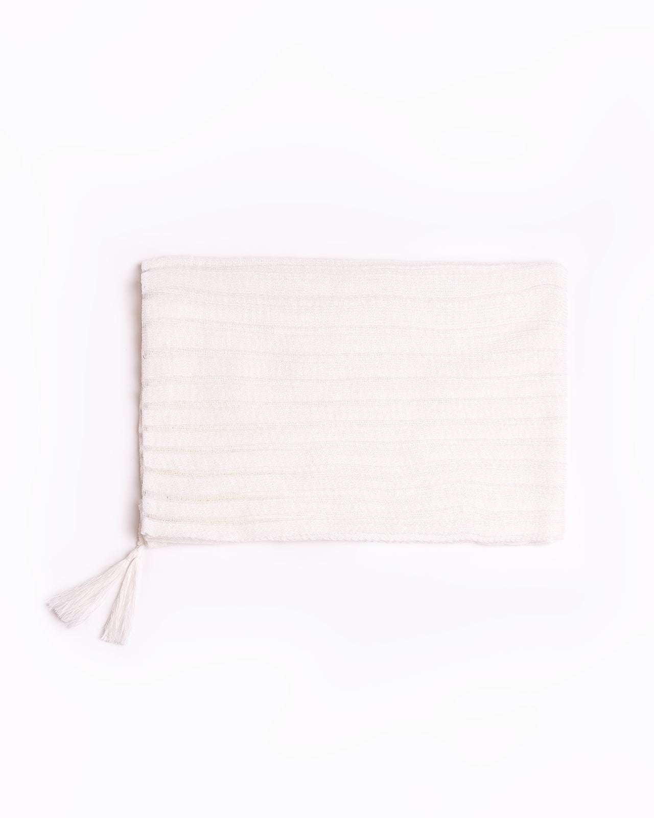 Valga striped linen poncho