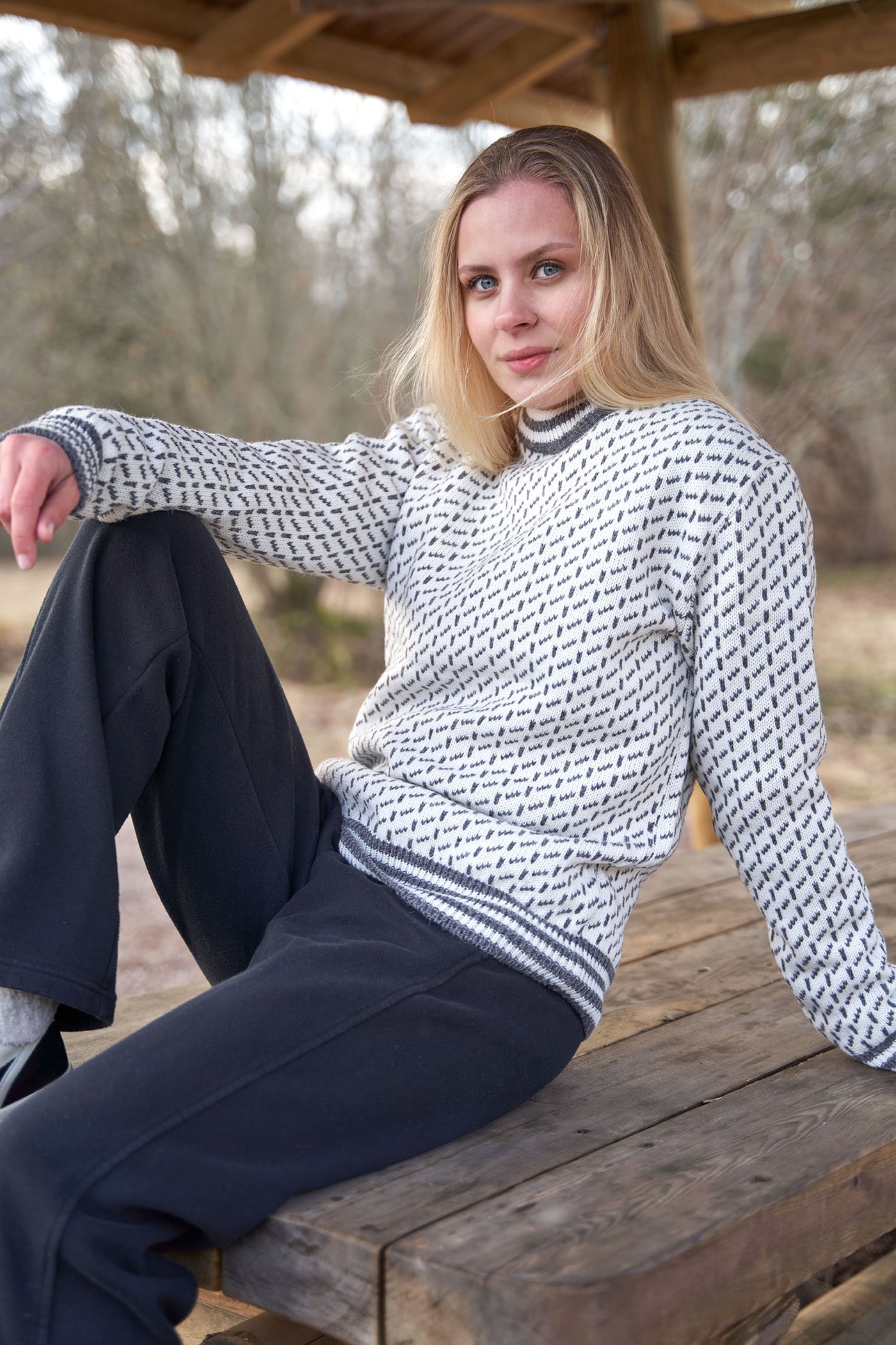 Altja Damen-Fischerpullover