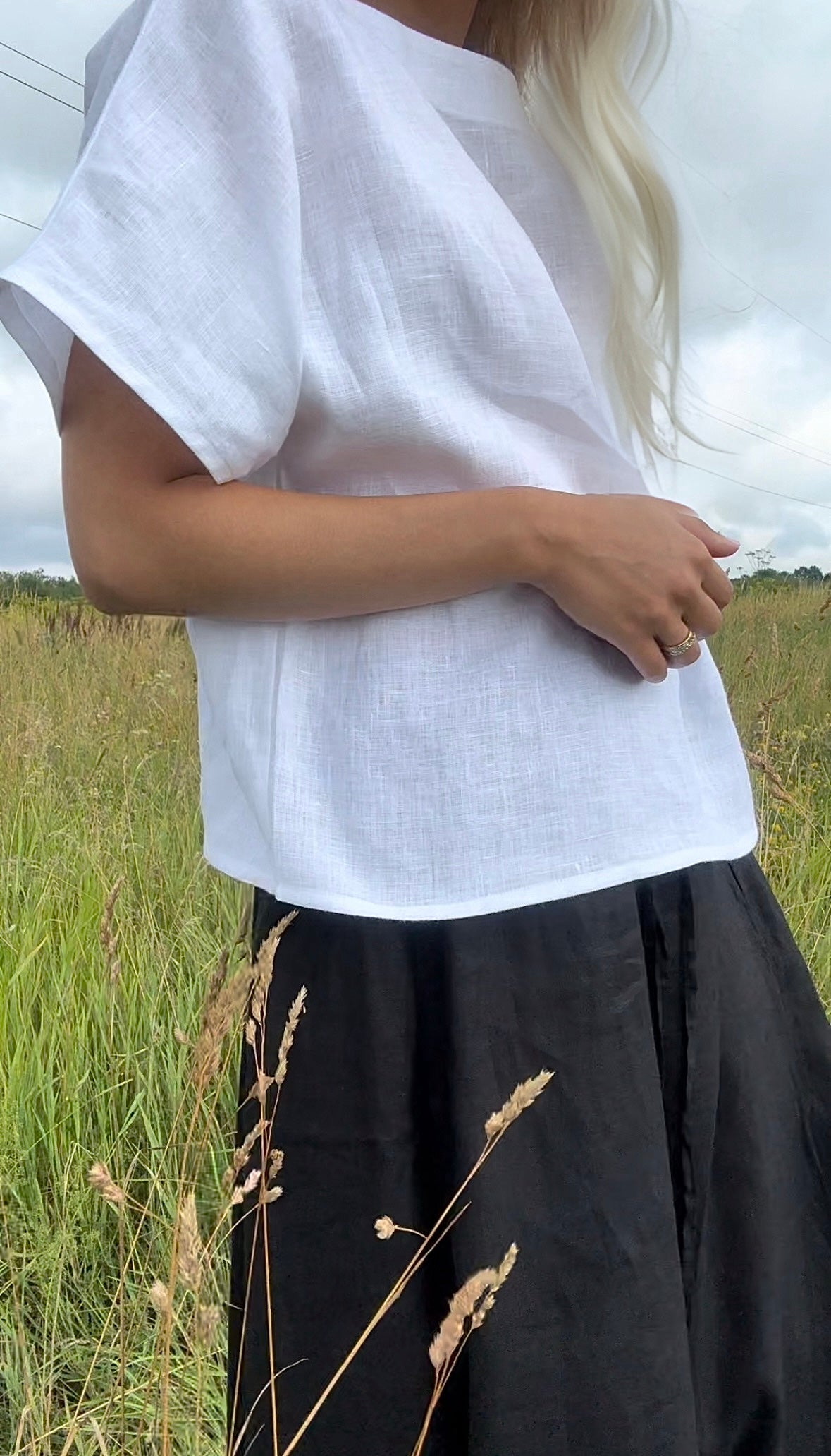 Tõlluste linen top