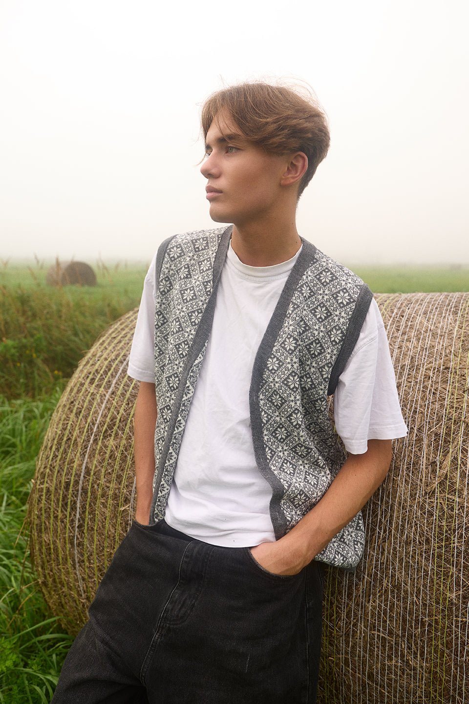 Hiiu men's merino vest