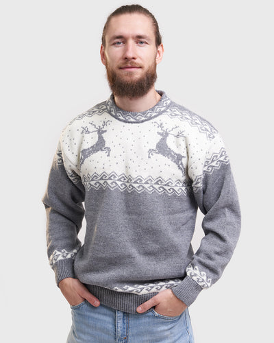 Reindeer oversized jumper