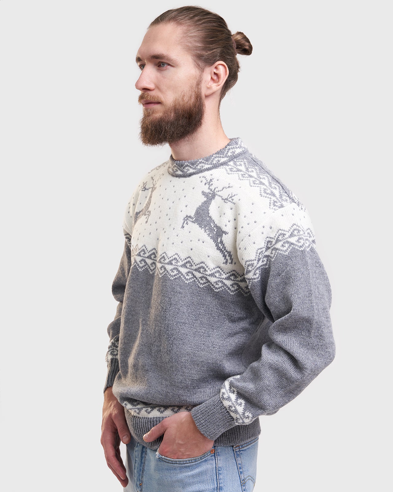 Reindeer oversized jumper