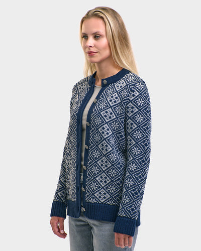Selbu women's buttoned cardigan