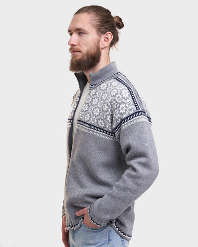 Kihnu zipper cardigan