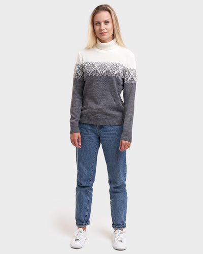 Vormsi unisex high neck sweater