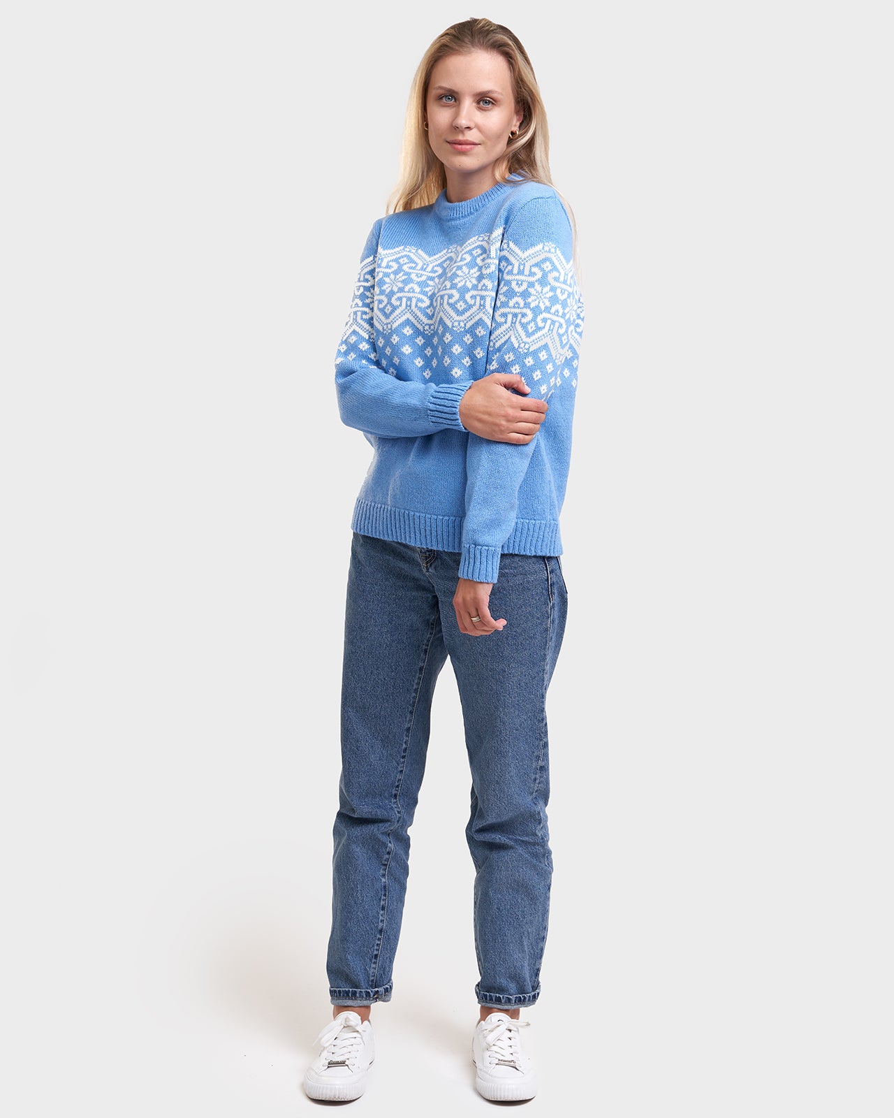 Saxby Damen Rundhals Pullover