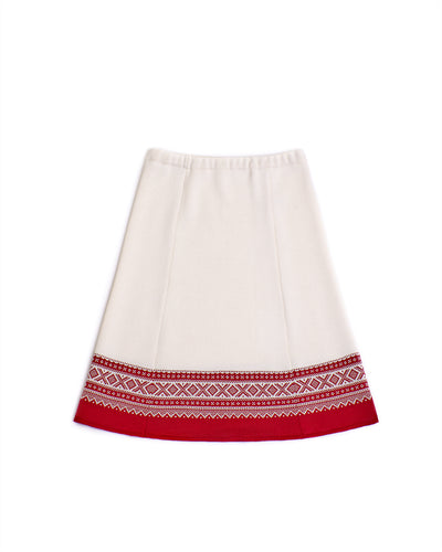 Marius midi merino skirt
