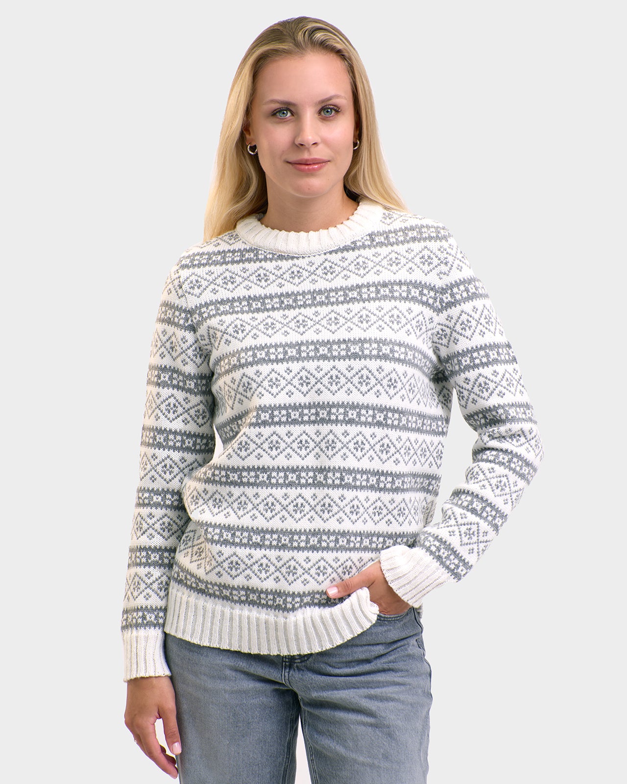 Faroe women's round neck sweater
