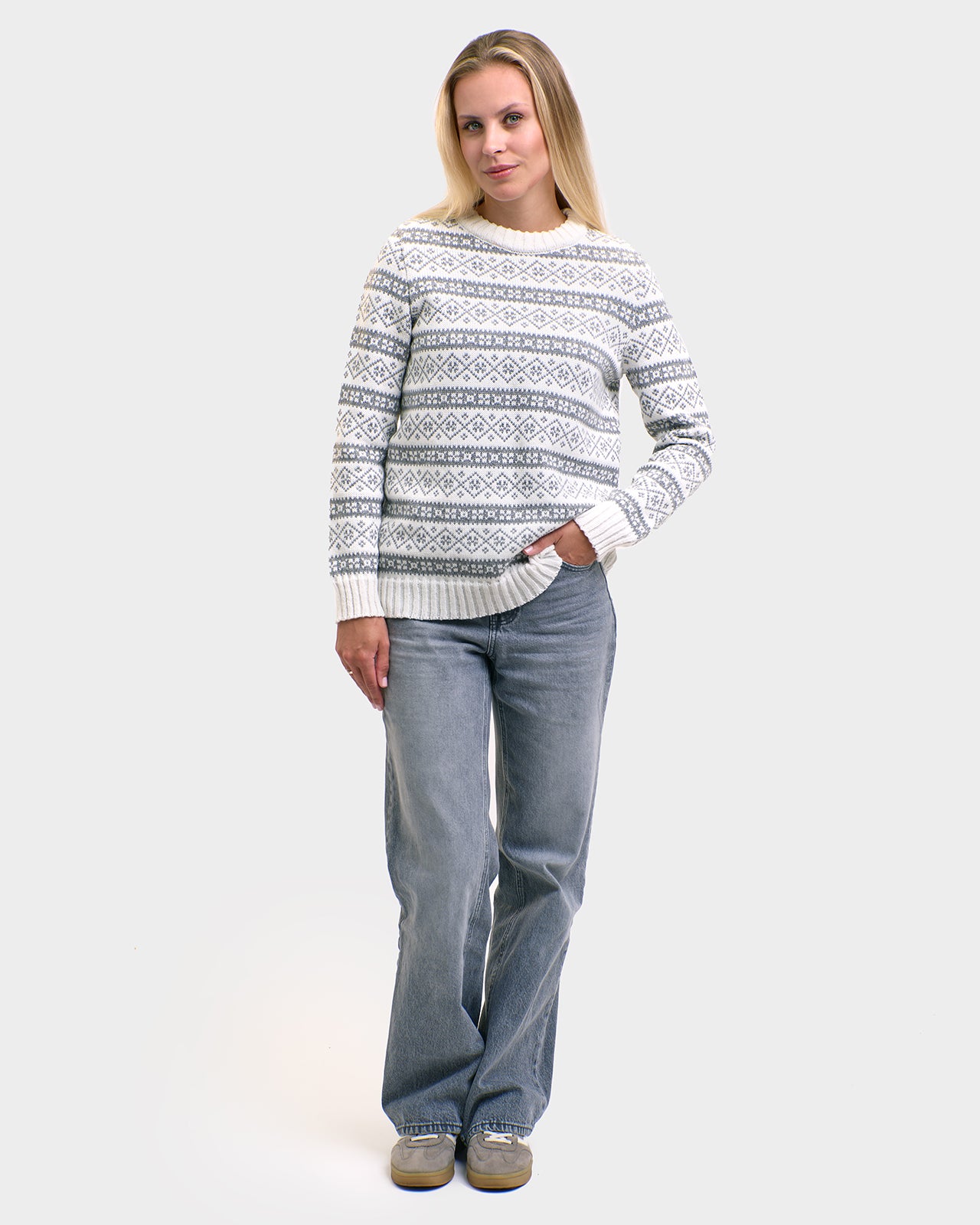 Faroe women's round neck sweater