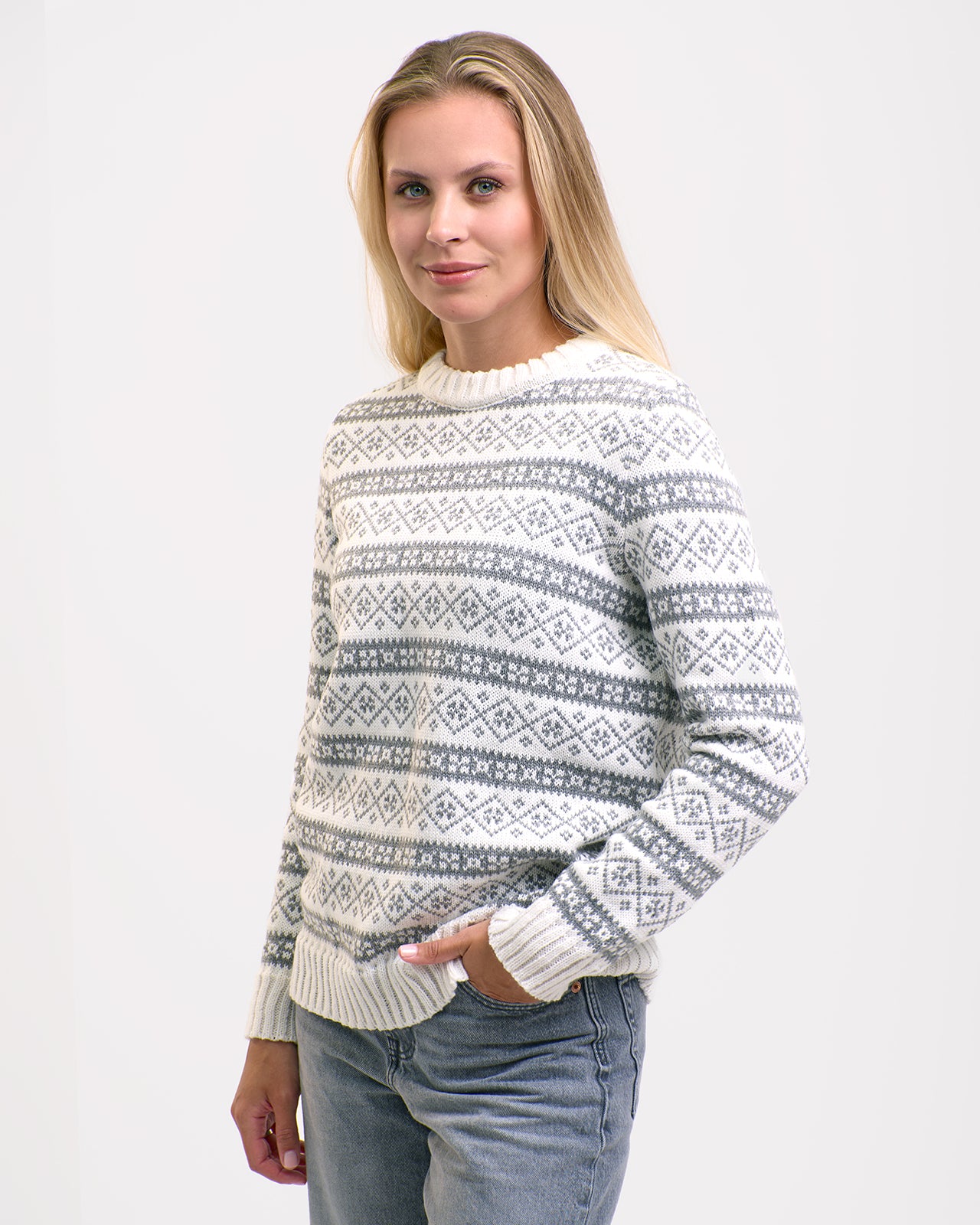 Faroe women's round neck sweater