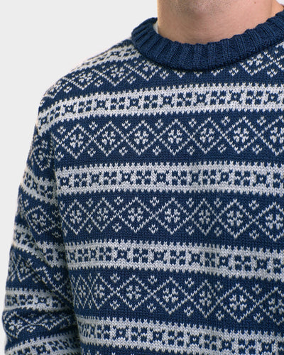 Faroe men's round neck sweater