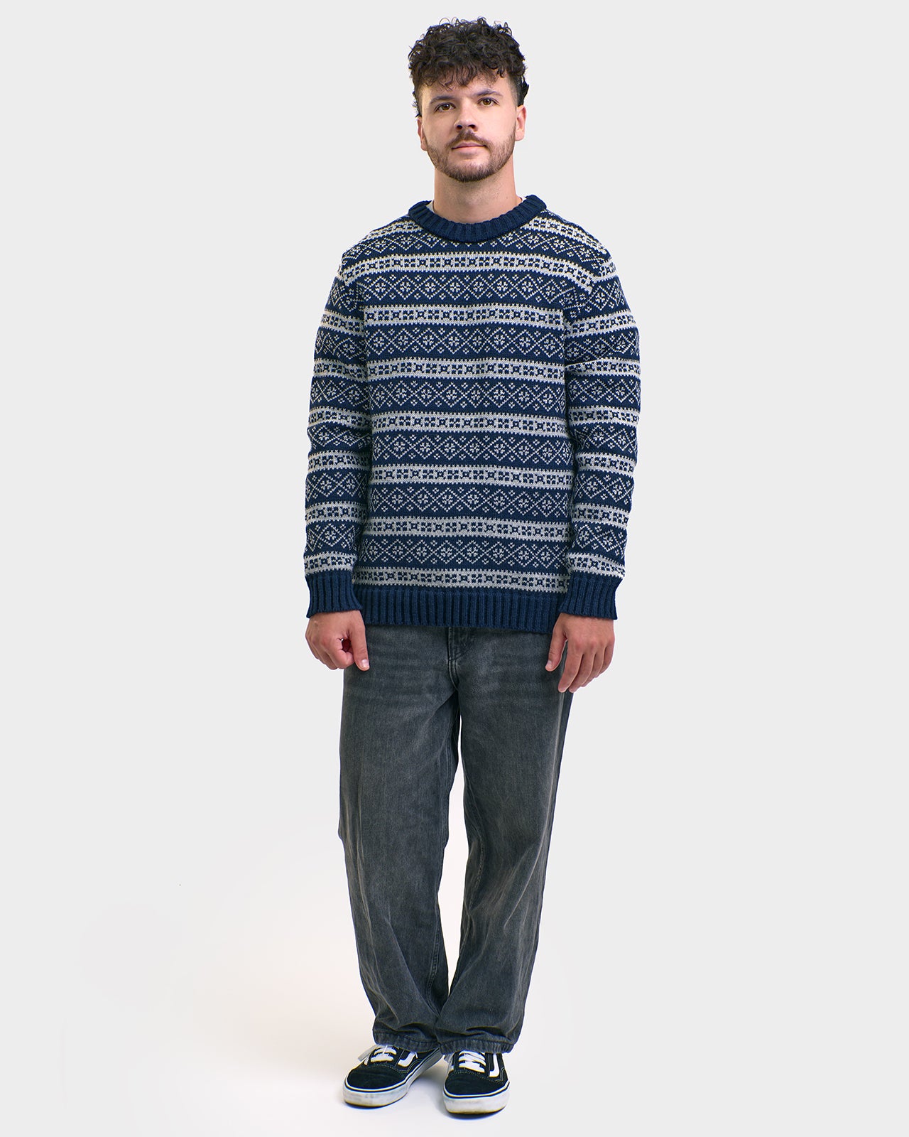 Faroe men's round neck sweater