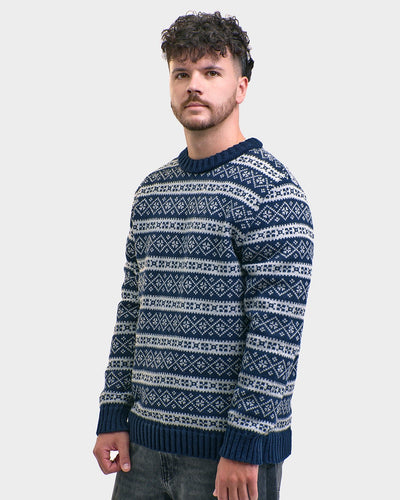 Faroe men's round neck sweater