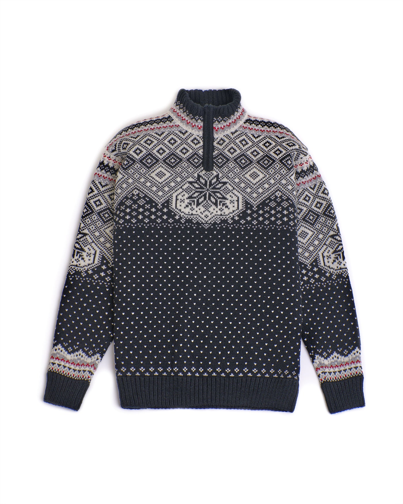 Voss men's zip-neck sweater