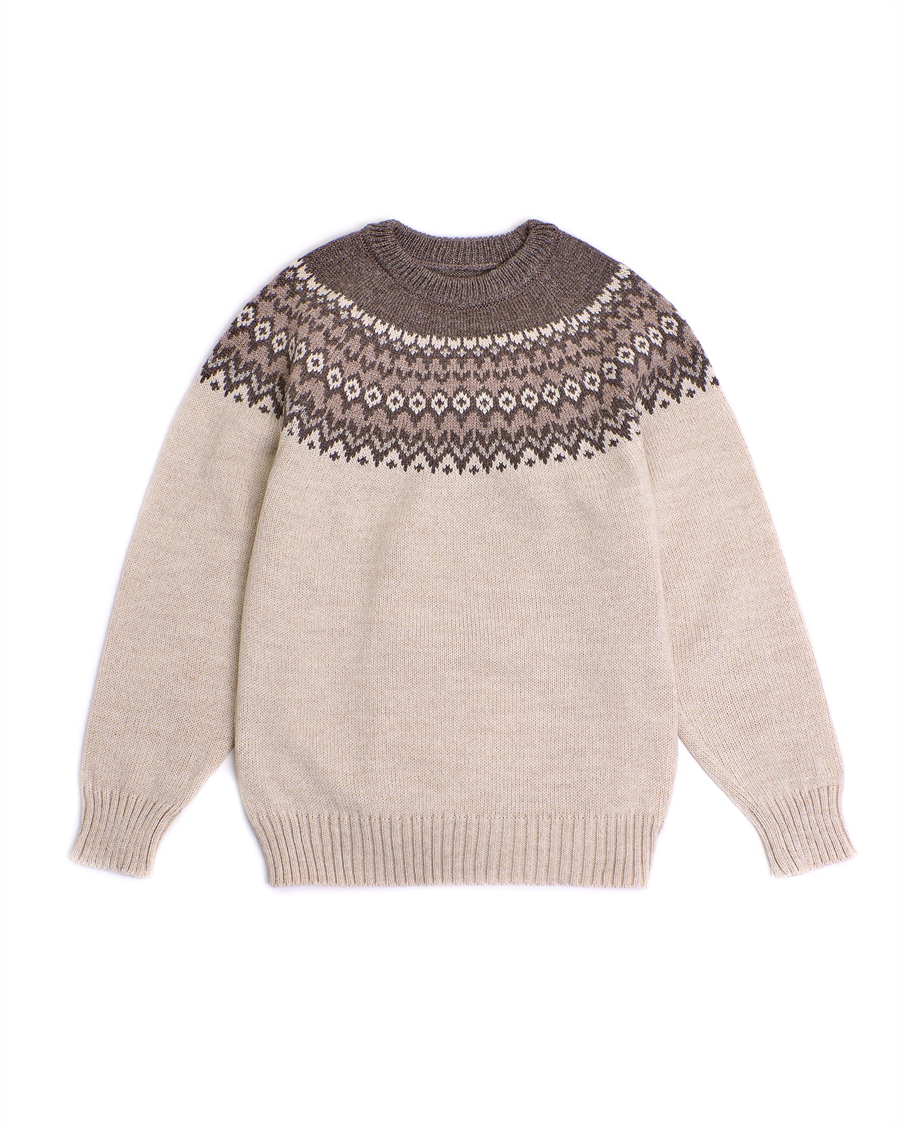 Lopapeysa women's yoke sweater