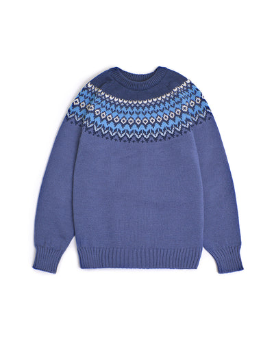 Lopapeysa women's yoke sweater