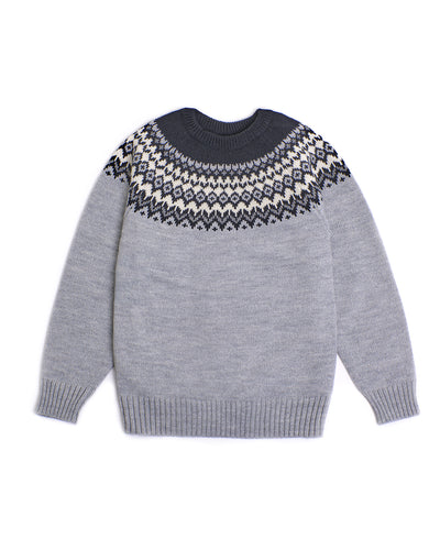 Lopapeysa women's yoke sweater