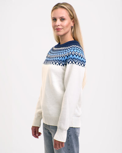 Lopapeysa women's yoke sweater