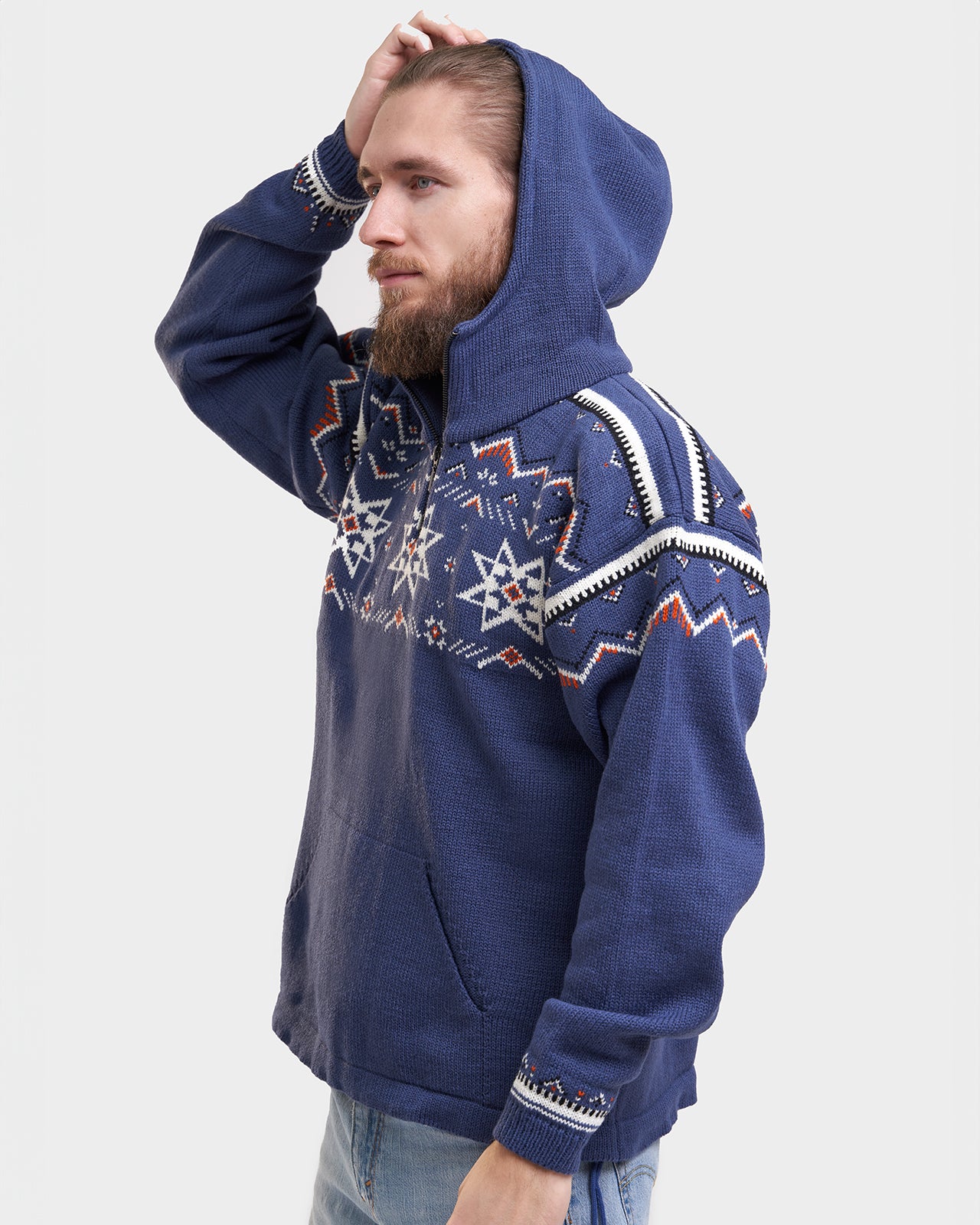 Kõpu knitted unisex hoodie