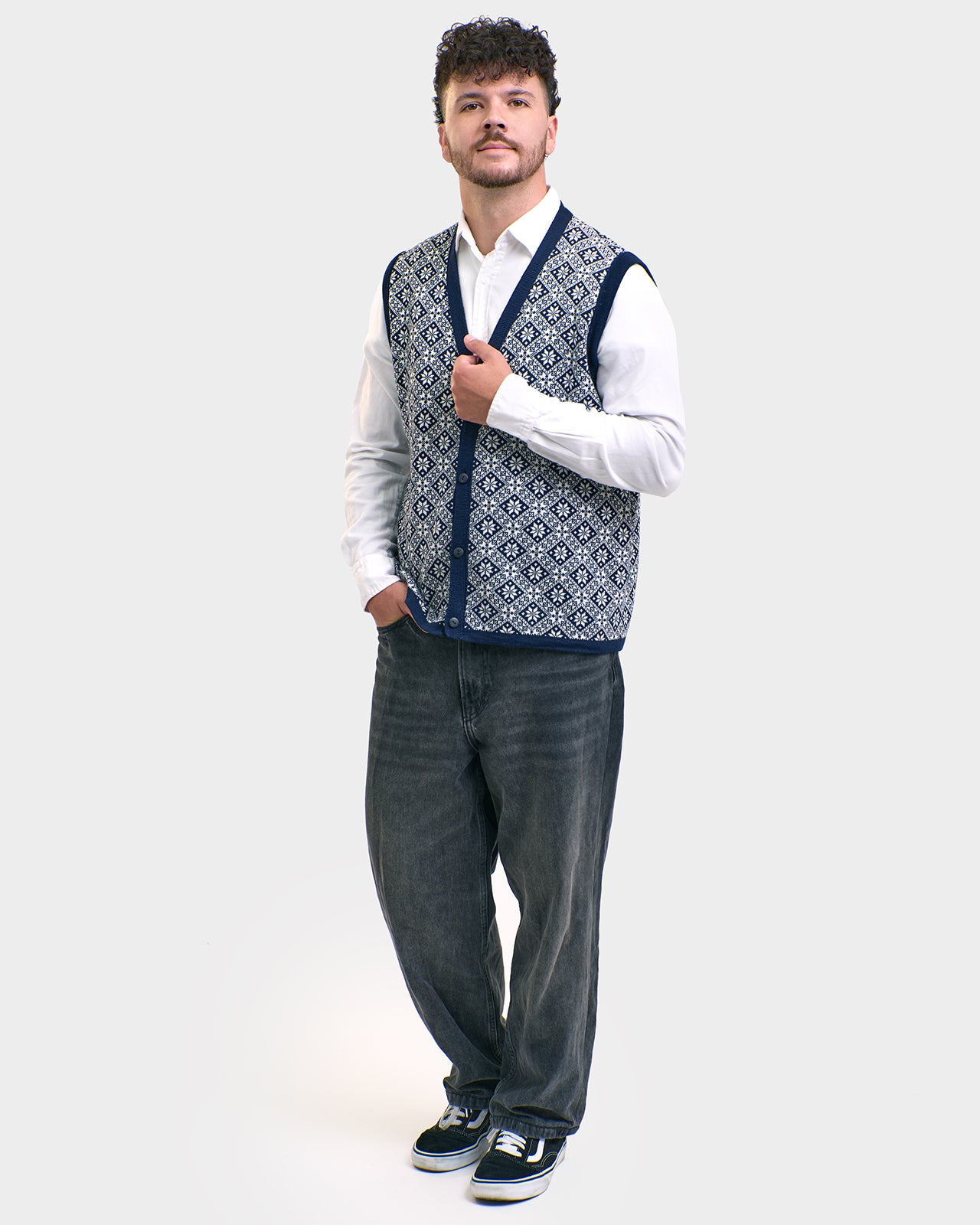 Hiiu men's merino vest