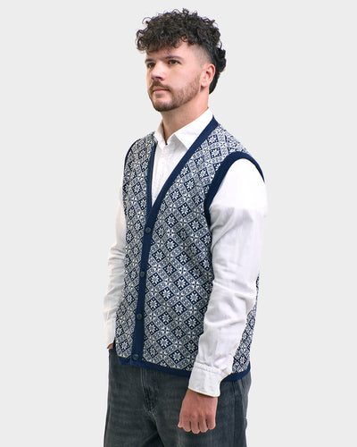 Hiiu men's merino vest