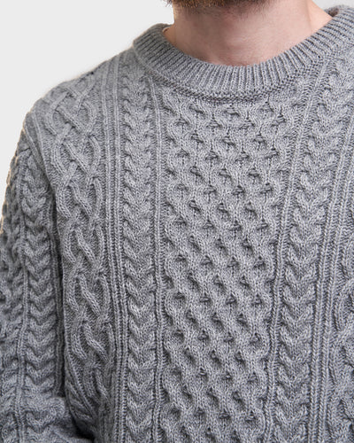 Vilsandi Aran-Pullover für Herren