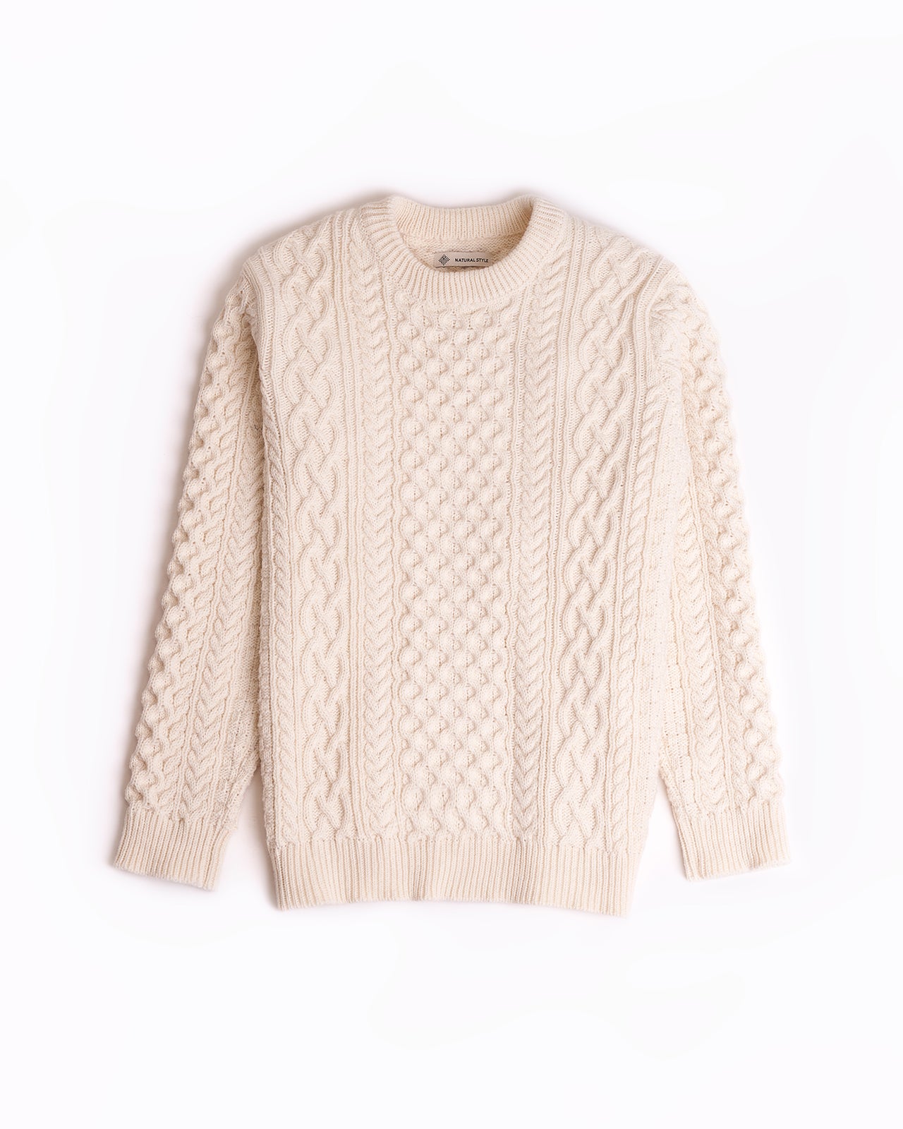 Vilsandi men's aran sweater