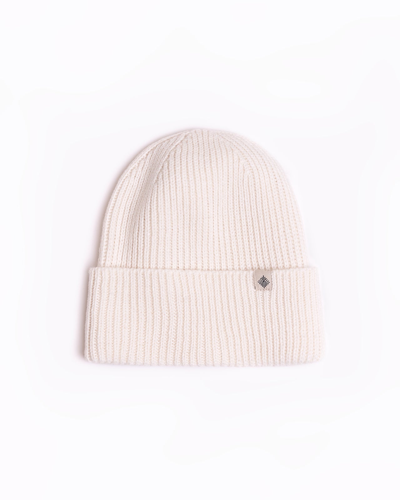 white wool beanie