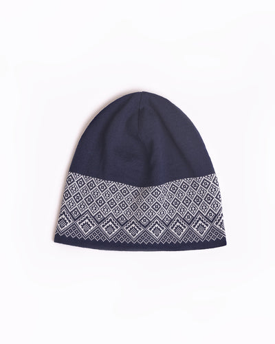 merino wool hat unisex navy