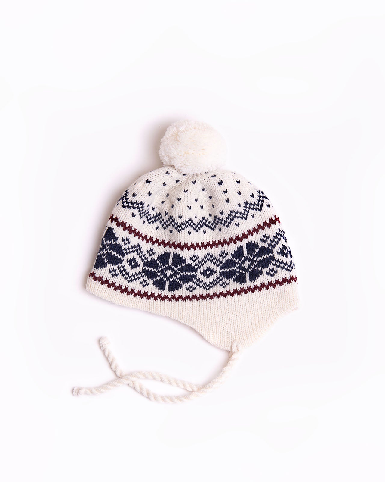 white wool kid's hat