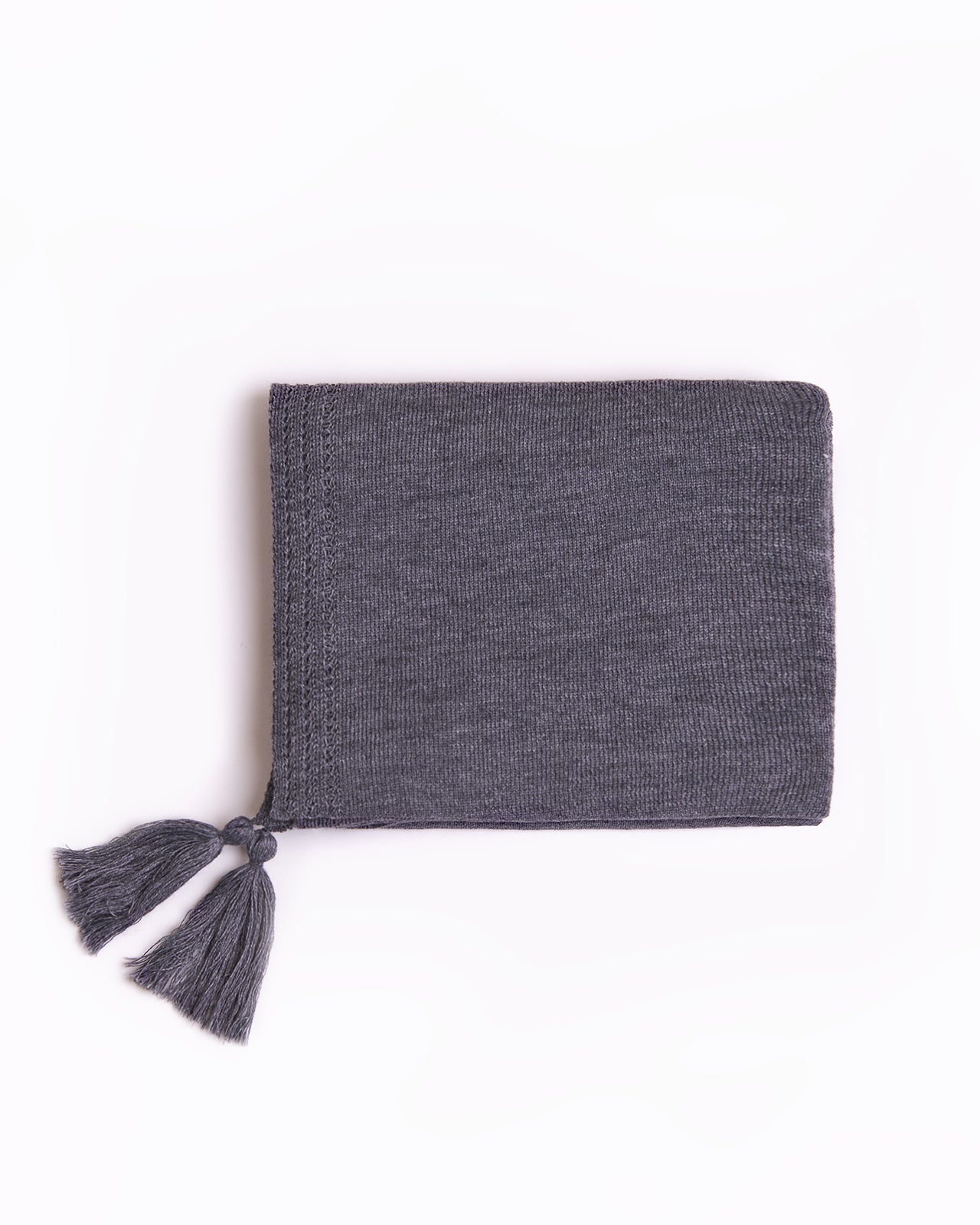 merino wool poncho multi-wear dark grey