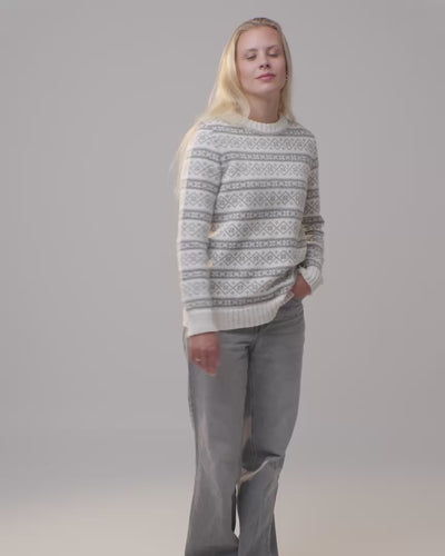 Faroe women's round neck sweater