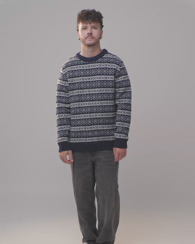 Faroe men's round neck sweater