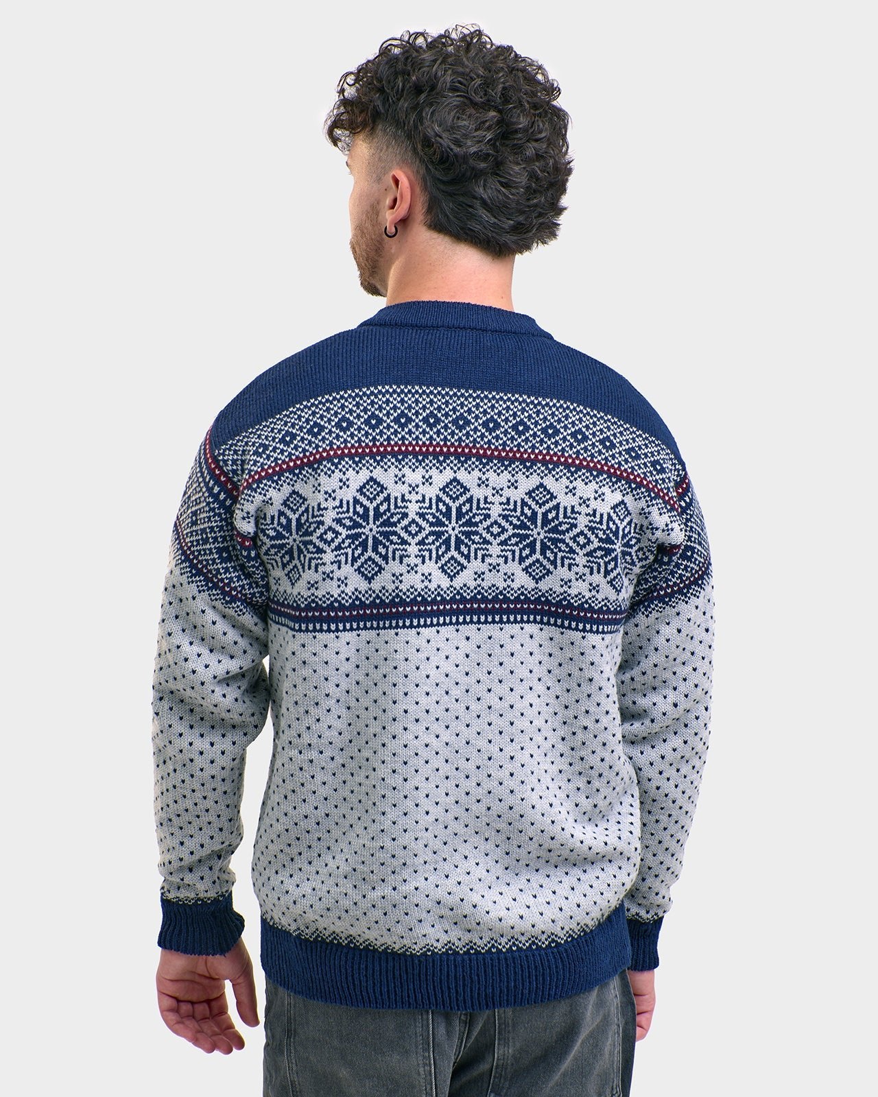 Lusekofte men's buttoned cardigan