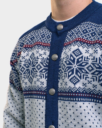 Lusekofte men's buttoned cardigan