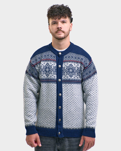 Lusekofte men's buttoned cardigan