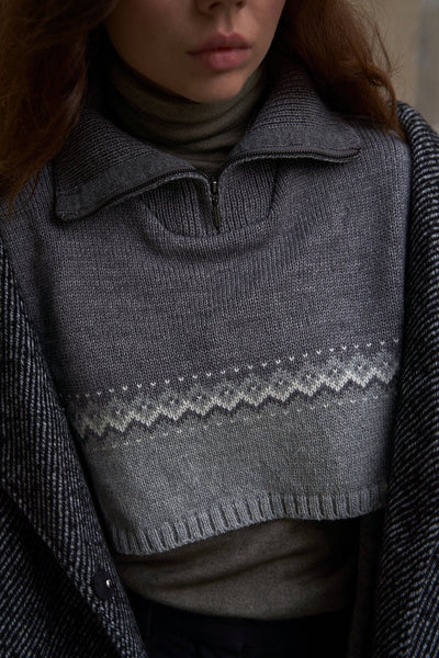 Lagedi turtleneck collar