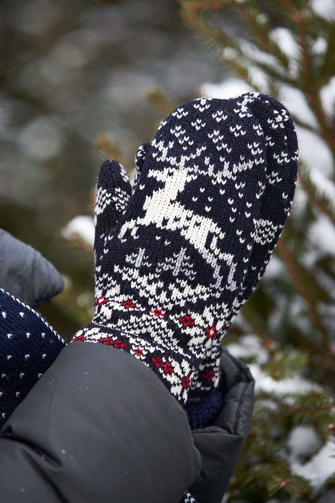 Reindeer mittens | Natural Style Estonia