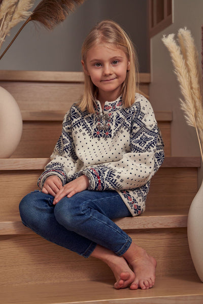 kid's wool traditional jumper