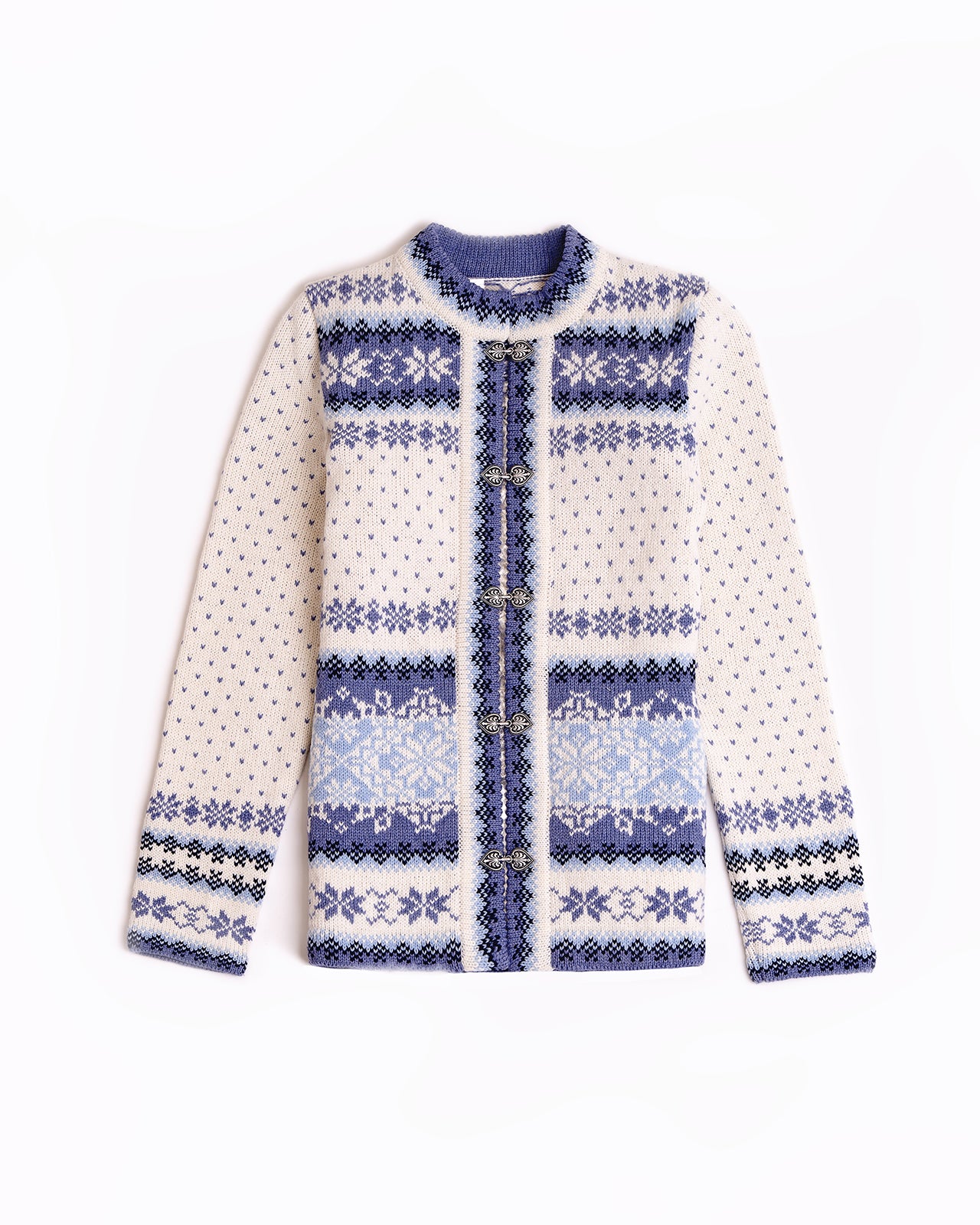 Tori jacquard knit cardigan