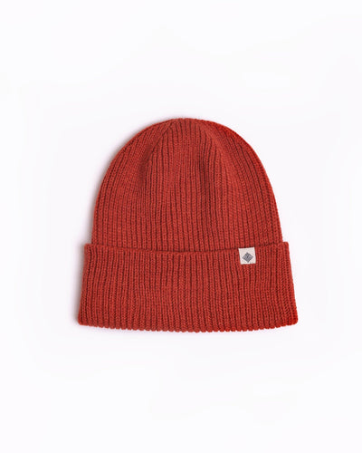 orange wool beanie