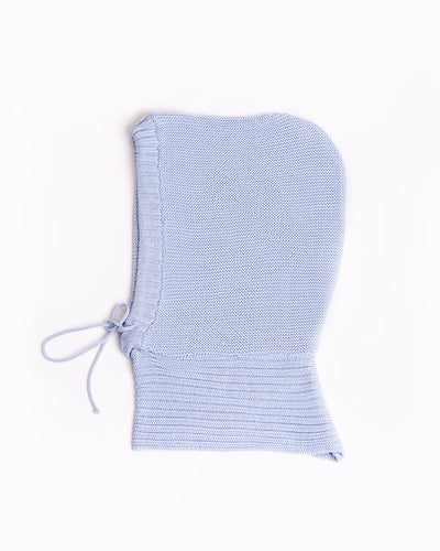 Wool knitted balaclava hood