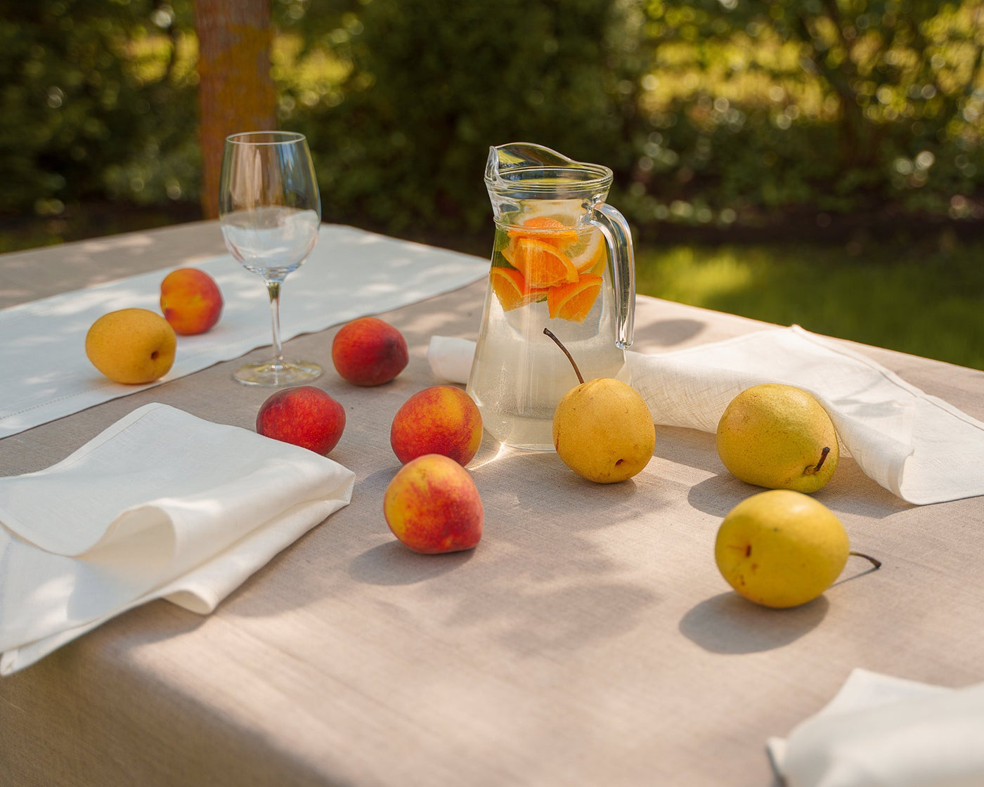 Natural linen tablecloth - Natural Style Estonia