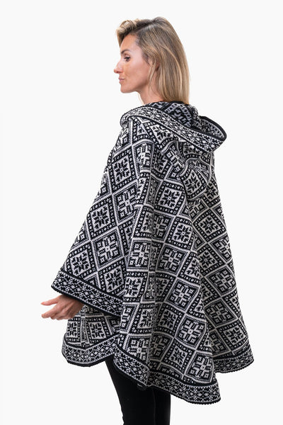 Muhu woolen poncho - Natural Style Estonia