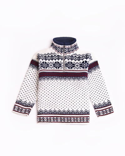 Nordic kid's wool sweater